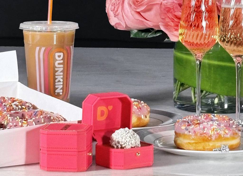 caixas para anéis “I Dough” da Dunkin’