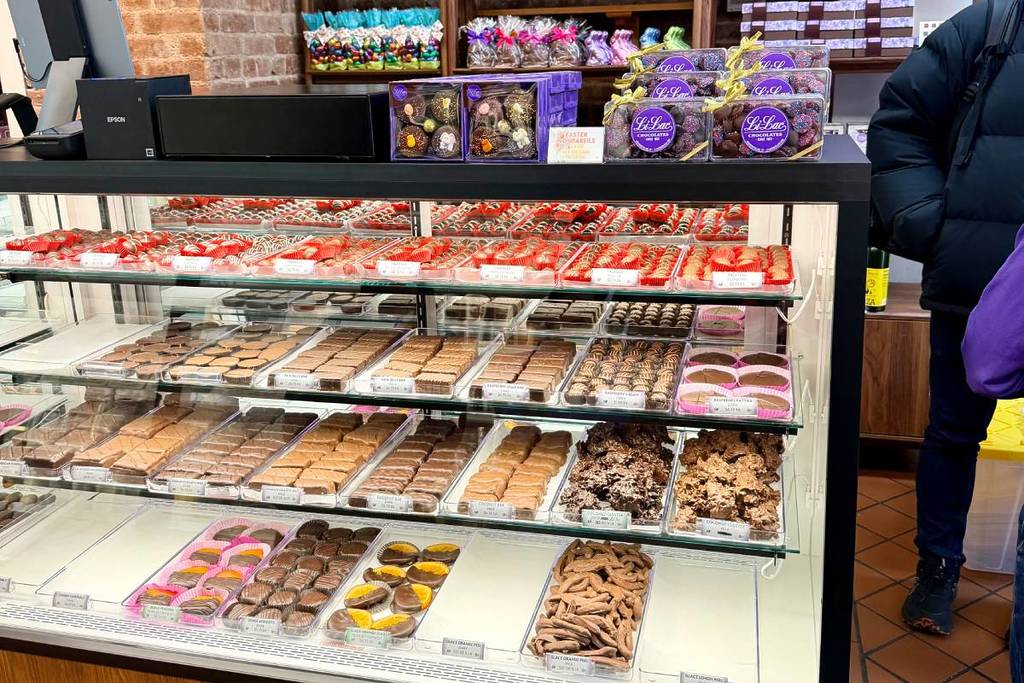 intérieur Li-Lac Chocolates