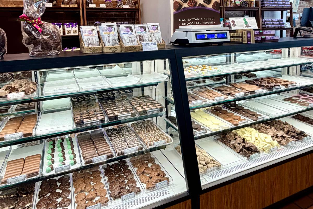 NYC's Oldest Chocolatier Has Officially Opened Inside This