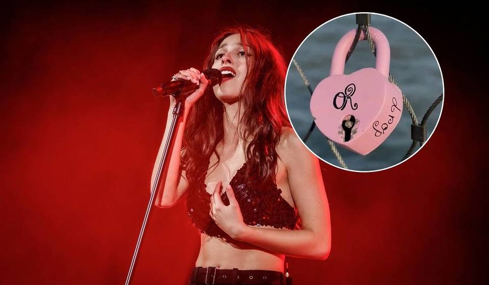 Olivia Rodrigo vient de cacher un mystérieux cadenas rose à New York avec 4 messages secrets pour ses fans — Voici ce que ça pourrait signifier