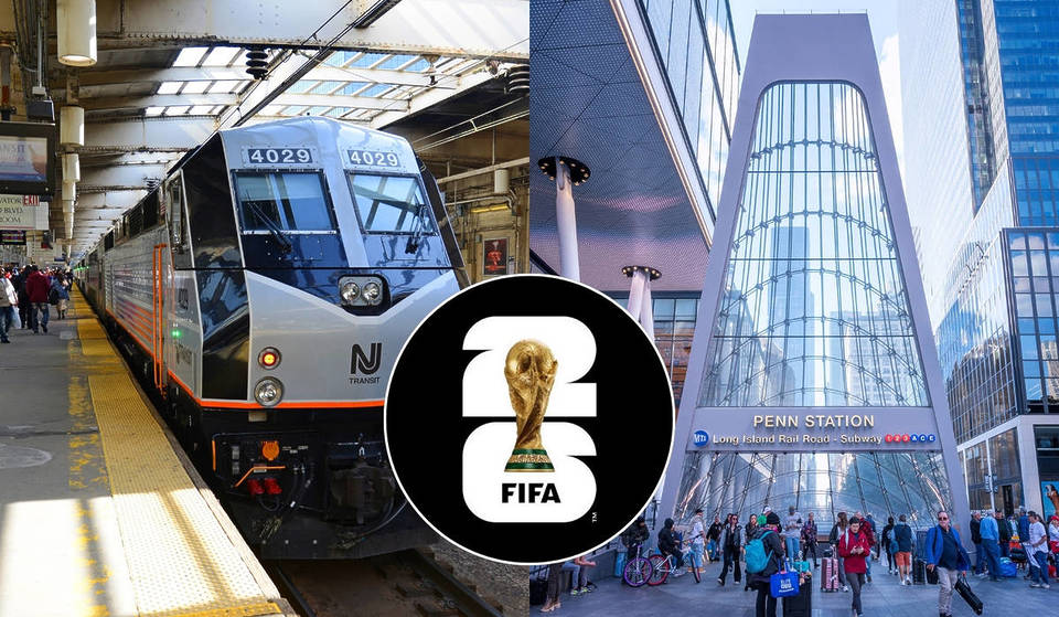 Les usagers du NJ Transit seront interdits d&rsquo;accès à la gare Penn Station de New York pendant 4 heures avant 8 matchs de la Coupe du monde — Voici la liste complète des fermetures