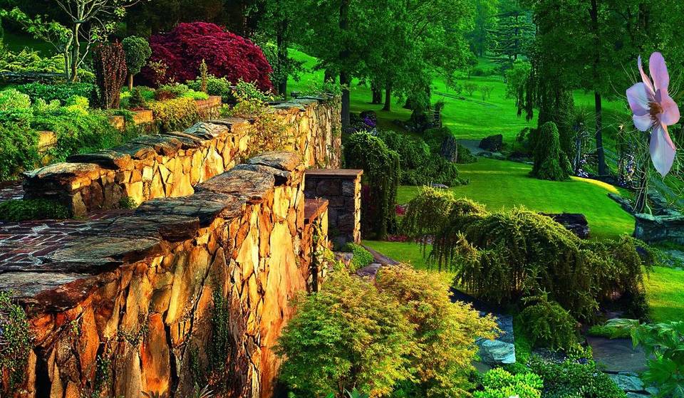 Um dos melhores jardins do mundo fica a apenas 90 minutos de Nova York e acaba de reabrir para a temporada — com cachoeiras enevoadas e “jardins de xícaras” de contos de fadas