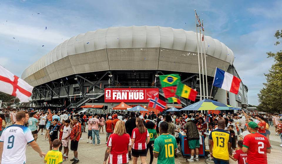 Un nuovo enorme “Fan Hub” per i Mondiali del 2026 sta per invadere questo stadio del New Jersey — con uno schermo di 18 metri e biglietti a 10 dollari