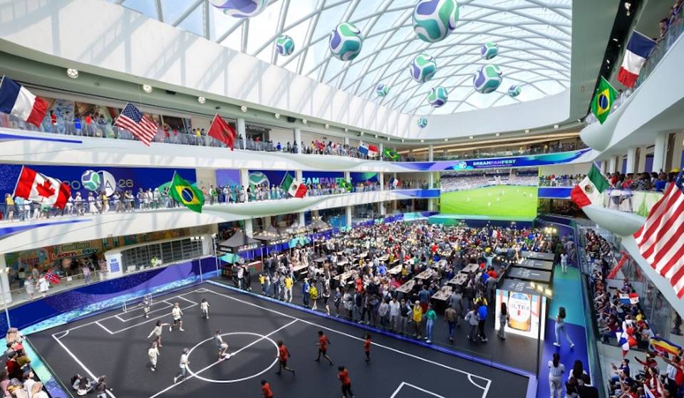 Il secondo centro commerciale più grande degli Stati Uniti si trasformerà quest’estate in un enorme Fan Fest della Coppa del Mondo della durata di 39 giorni