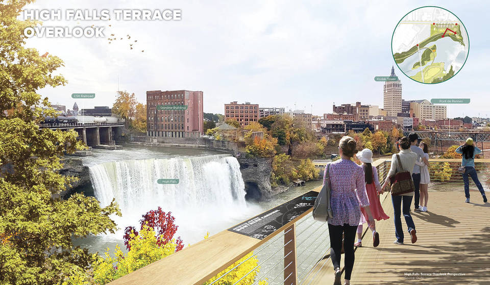 This Brand-New 40-Acre State Park Is Taking Shape Around Upstate New York’s Famous 80-Foot Waterfall