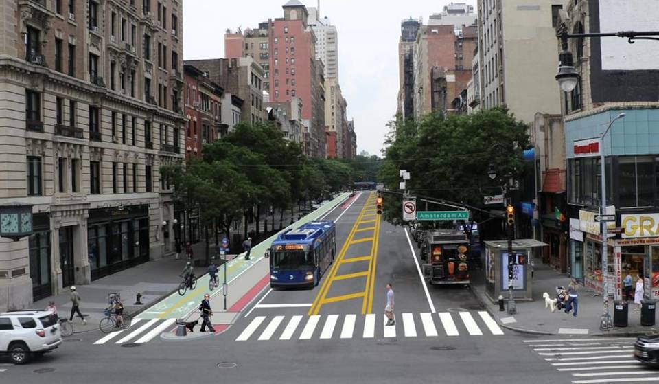 New York lance la construction d&rsquo;une immense piste cyclable « d&rsquo;une rive à l&rsquo;autre » en 2026 — Voici la grande artère transversale qui va être réaménagée
