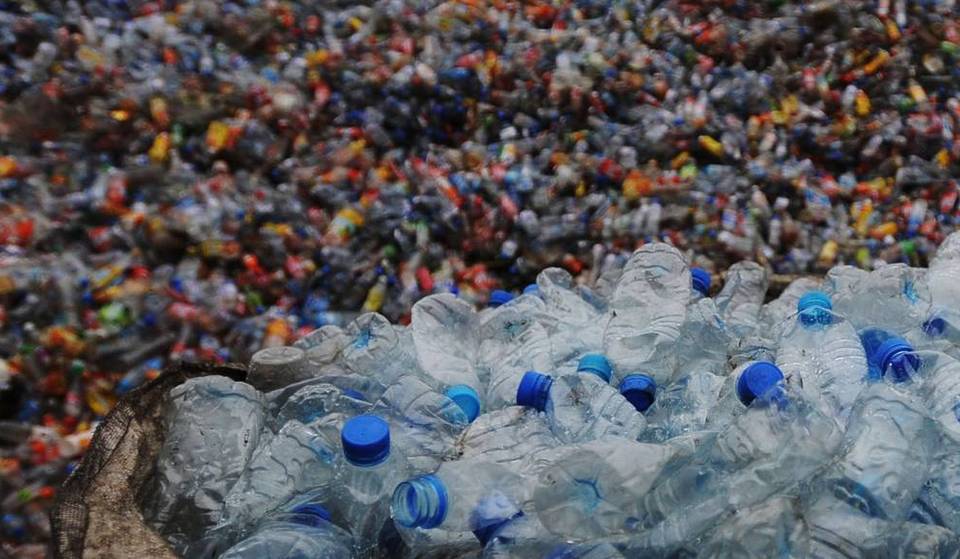 A Massive Art Sculpture Made Of 2,500 Plastic Bottles Is Being Built In Real Time In Flatiron This Friday