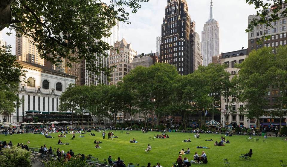 Bryant Park’s Iconic Lawn Just Reopened For The Season Earlier Than Ever Before