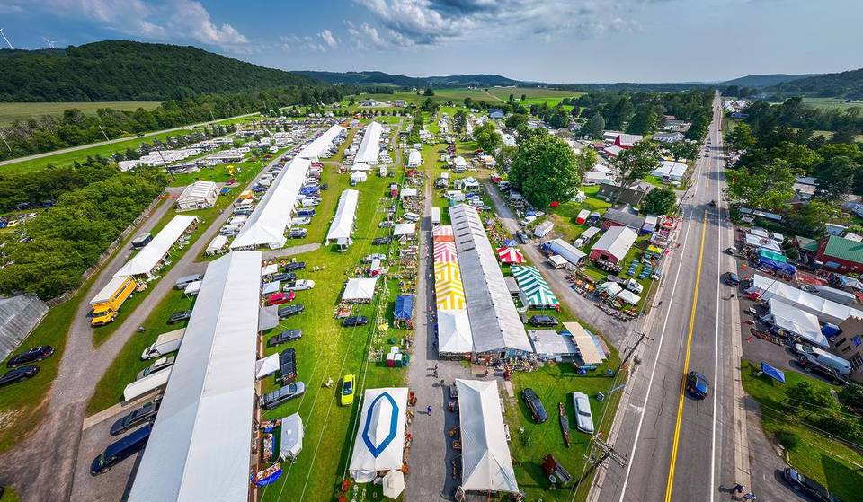 This Tiny Upstate Hamlet is New York’s Unofficial ‘Antique Capital’ — It Also Hides a 167-Foot Waterfall, Historic Taverns &amp; Award-Winning BBQ
