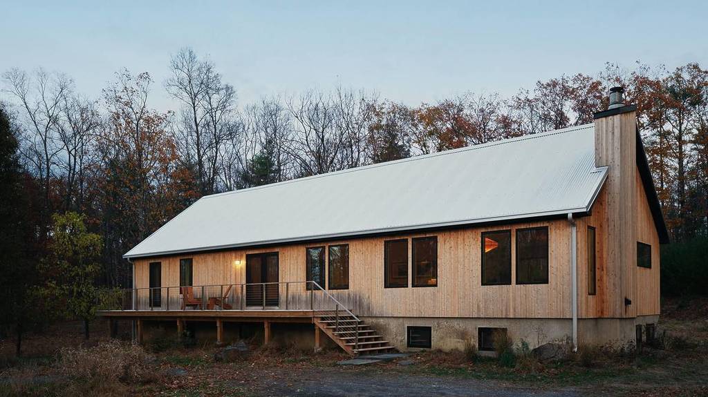 La maison en chêne de Piaule Catskill