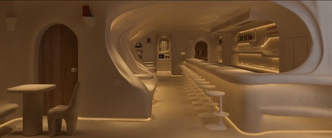 Interior do Love Thy Neighbor