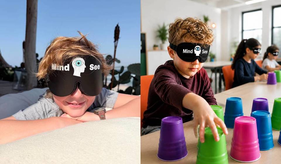 This NYC academy is teaching kids to “see” through blindfolds — inside the workshop using neuropsychology to improve deep focus, intuition, and attention