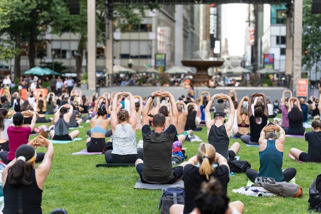 Bryant Park Yoga