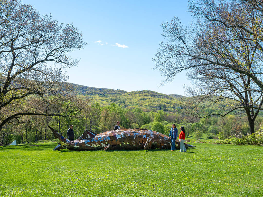 Dieses 500 Hektar große Freilichtmuseum im Hudson Valley ist das ultimative Frühlingsausflugsziel – und seine riesigen neuen Ausstellungen feiern diesen Sonntag Premiere
