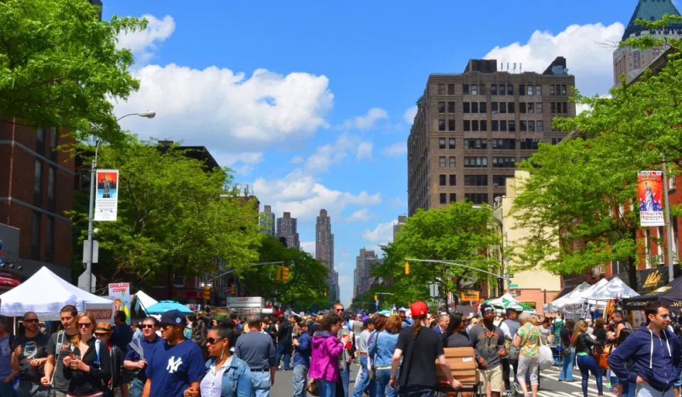 NYC’s oldest and largest food festival returns to Hell’s Kitchen this weekend — taking over 15 blocks with global vendors and live entertainment