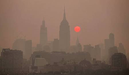 nyc smoggy air quality alert advisory