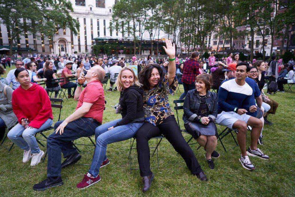Bryant Park Musical Chairs