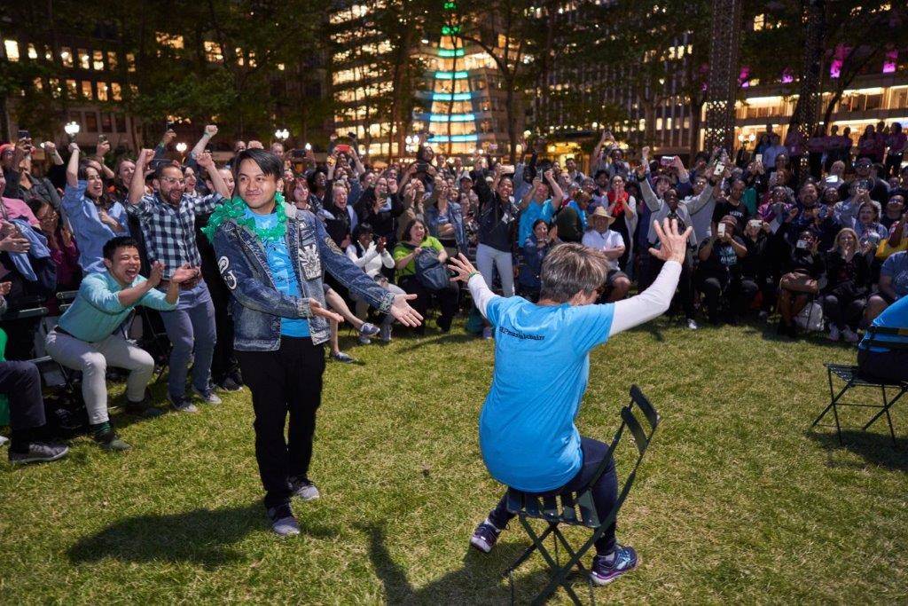 Bryant Park Musical Chairs