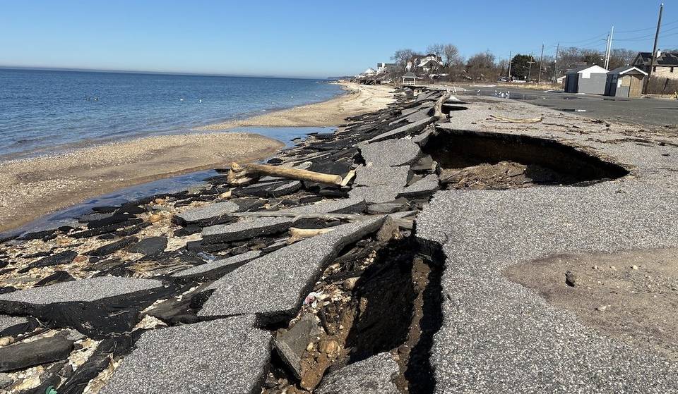 A beloved Long Island beach is officially closed for swimming this summer after a dramatic 6-foot sand drop