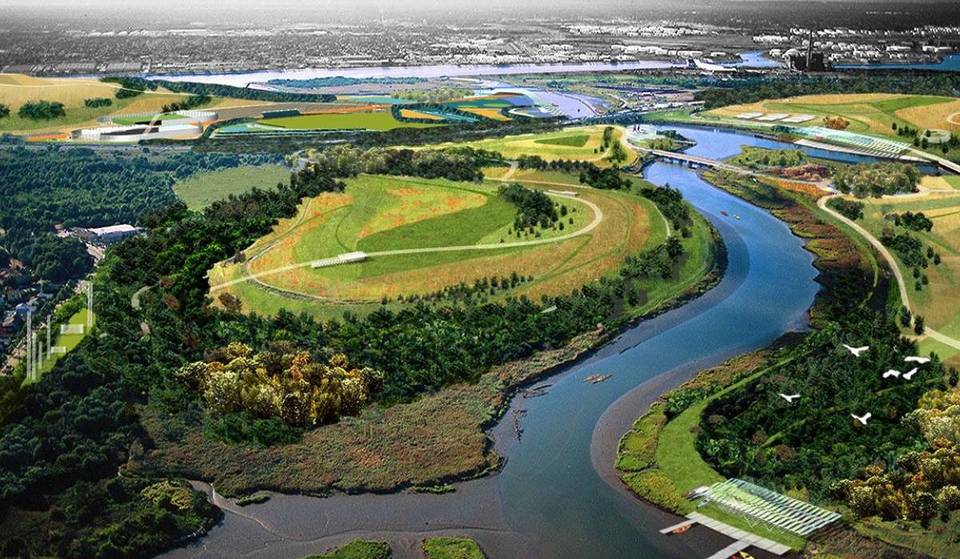Einst für die Öffentlichkeit gesperrt, wird dieses ehemalige Industriegelände in eine riesige, 2.200 Acres große Oase am Wasser verwandelt – mit kostenlosem Kajakfahren, malerischen Wanderwegen und Blick auf die Skyline – fast dreimal so groß wie der Central Park