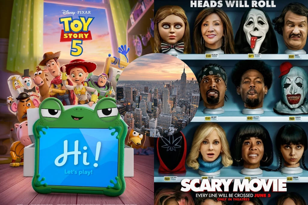 11 major new movies hitting NYC theaters this June — including the nostalgic return of ‘Toy Story 5’ and a fresh ‘Scary Movie’