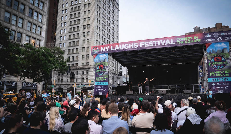 NY Laughs festival is taking over lower Manhattan with 4 days of stand-up — and it all starts with a free 1,000-person outdoor show