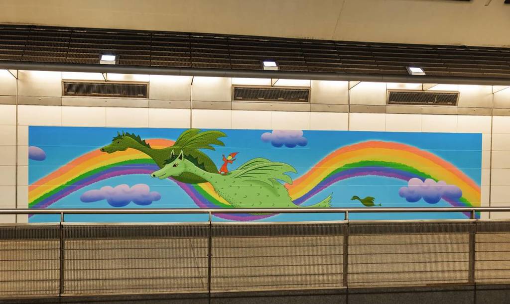 Un artiste mystérieux transforme secrètement le métro de New York en une immense toile d&rsquo;amour, sans aucune publicité
