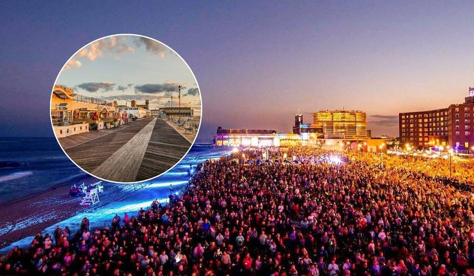 Just 2 hours from NYC, this beach town blends iconic music history with one of the Jersey Shore’s best beaches — and and it’s packed with concerts, festivals, and fun in the sun