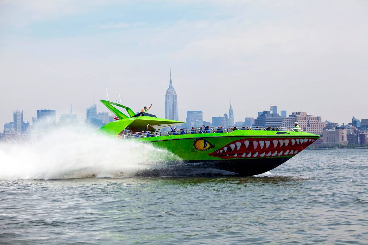 For the first time in over a decade, NYC's 45-mph ‘rollercoaster on the water' is expanding its splash zone to a second location this summer