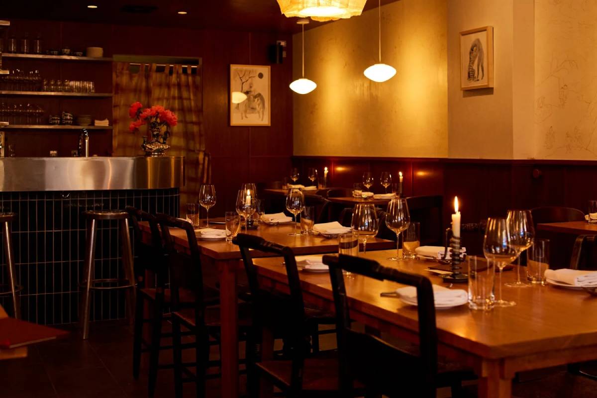 This 28-seat wine bar tucked away on one of Chinatown's oldest streets was just named among America's best new dining spots — with a 25-page wine list & Chinese home cooking