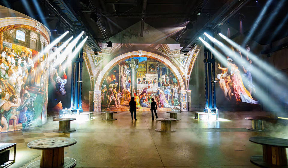 Autrefois la plus grande banque des États-Unis, cette chambre forte de Manhattan datant de 1912 se transformera la semaine prochaine en une imposante Chapelle Sixtine de 40 pieds de haut — avec des projections en 3D et une bande-son de Billie Eilish