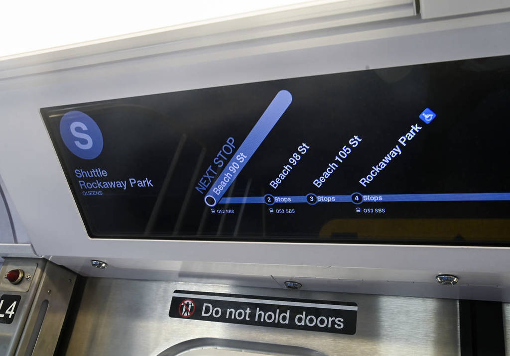 R211A subway cars in service on the Rockaway Park Shuttle on Wednesday, Jun 17, 2026.
(Marc A. Hermann / MTA)