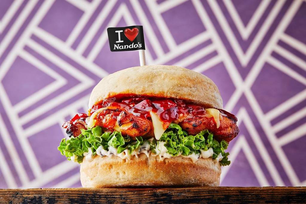 Nando’s NYC Sunset Burger