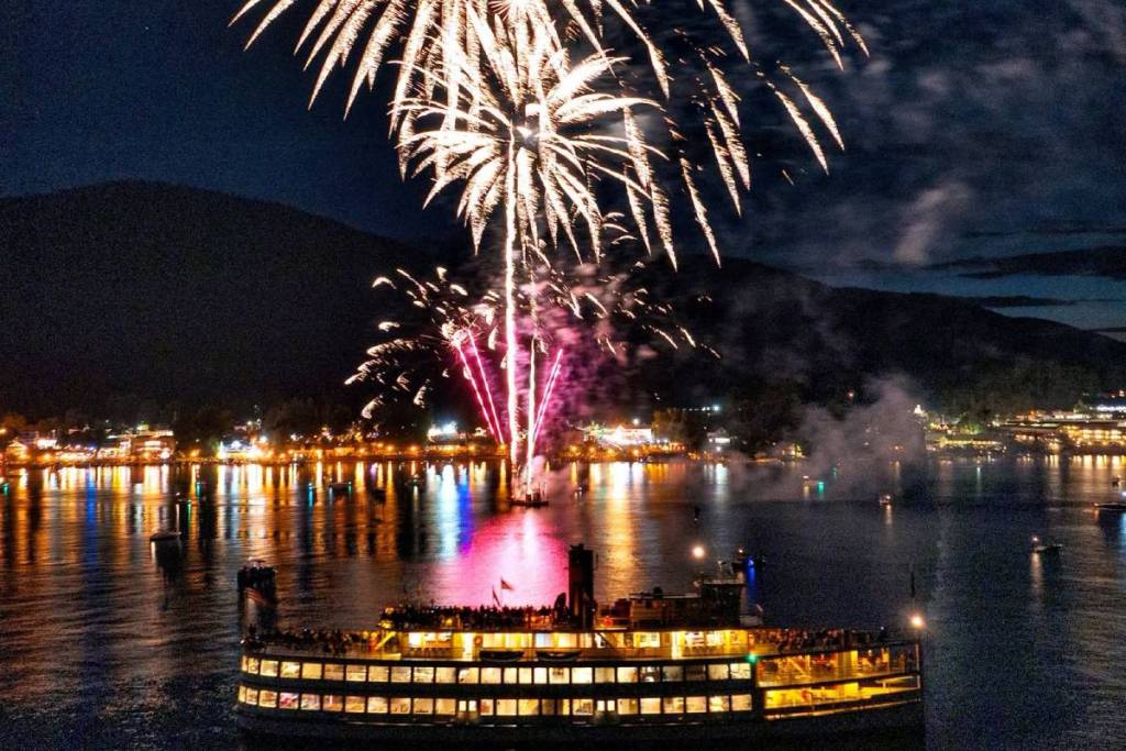 Lake George Steamboat Company fireworks