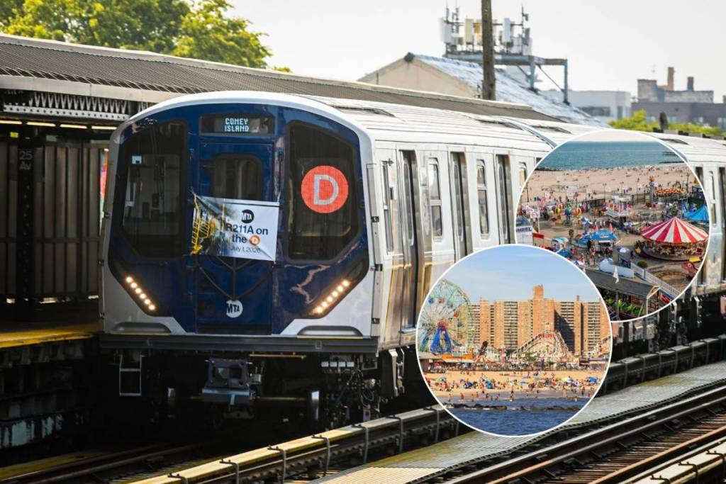 Pela primeira vez em mais de 40 anos, a MTA acaba de colocar seus vagões de metrô mais novos na linha D, e eles são uma grande melhoria para as idas à praia no verão