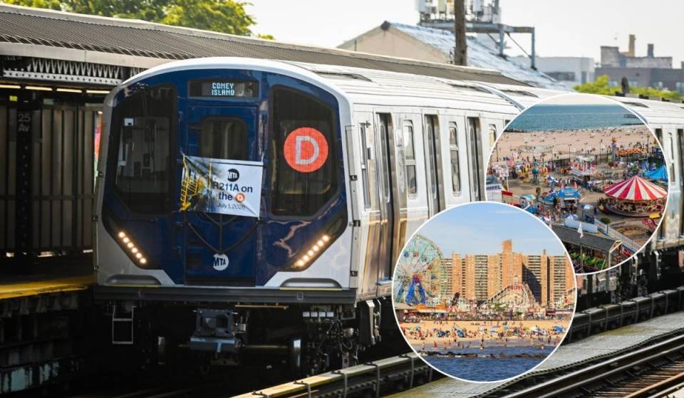Zum ersten Mal seit über 40 Jahren hat die MTA gerade ihre neuesten U-Bahn-Wagen auf der Linie D in Betrieb genommen, und sie sind eine enorme Verbesserung für die Sommerausflüge an den Strand