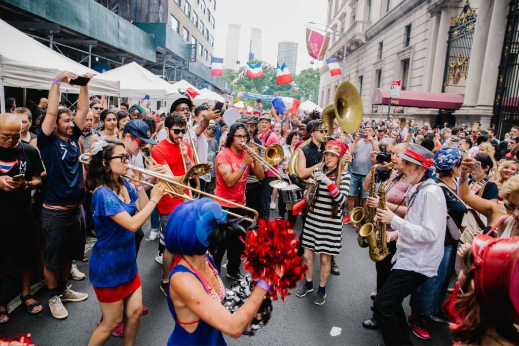 Día de la Bastilla en Nueva York