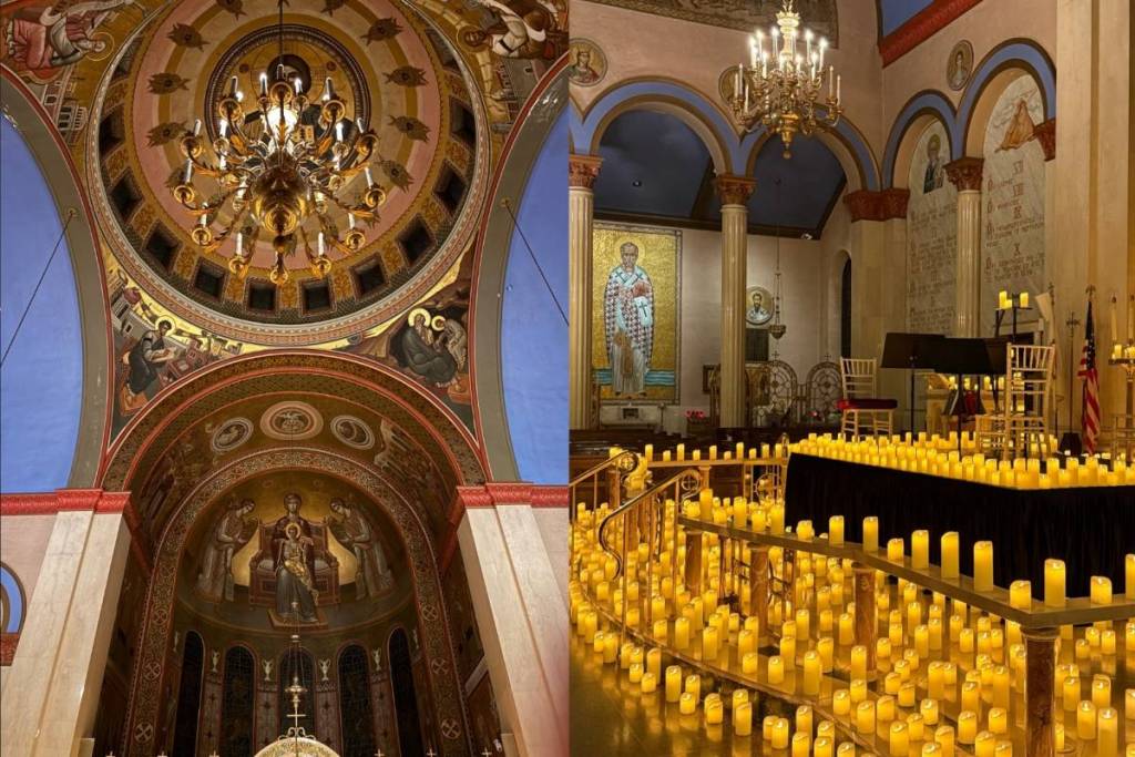 The ‘National Cathedral’ of Greek Orthodoxy in the U.S. is transforming into a massive candlelit concert hall — bringing 60 minutes of mesmerizing Vivaldi to NYC’s Upper East Side for 5 nights only