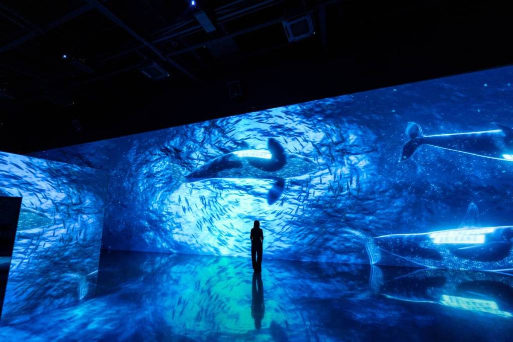 Por apenas 21 dias: o “BTS THE CITY ARIRANG” toma conta de uma exposição exclusiva no Chelsea Piers — onde cachoeiras digitais gigantescas e obras de arte ganham vida