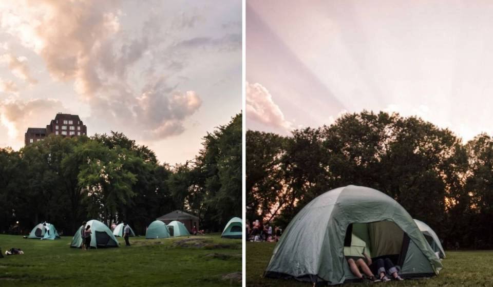 Quest’estate puoi campeggiare gratuitamente sotto le stelle a New York — con tanto di falò, s’mores ed escursioni notturne