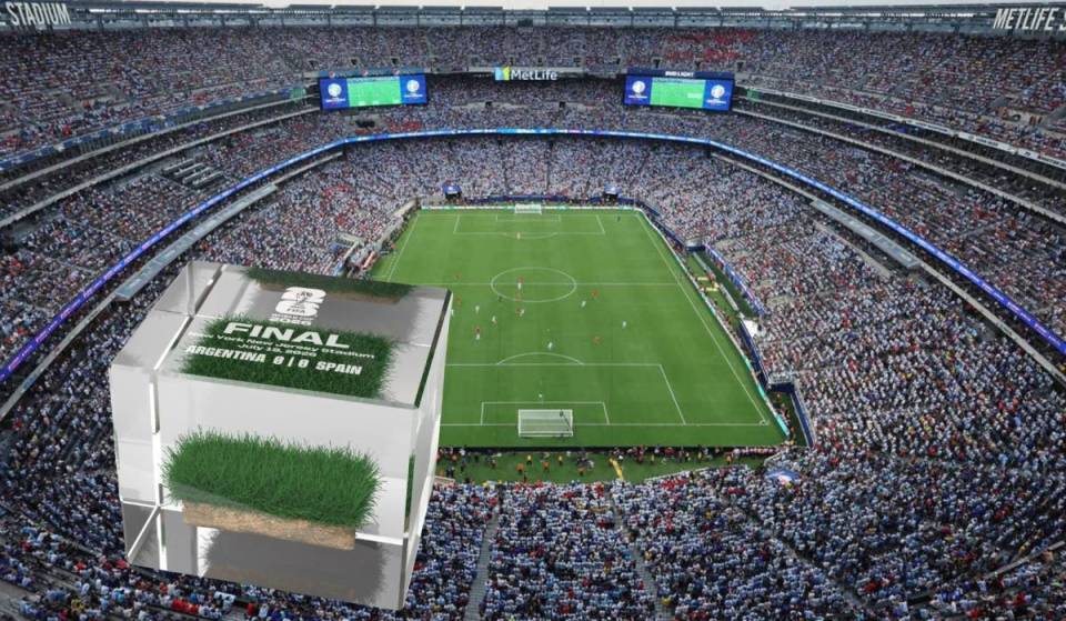 La FIFA sta vendendo pezzi del campo della finale dei Mondiali del 2026 – e i tifosi sono sbalorditi dal prezzo