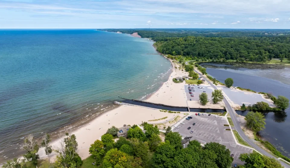 One of New York’s largest freshwater beaches is tucked along Lake Ontario—with sandy shores, waterfront camping &amp; unforgettable sunsets