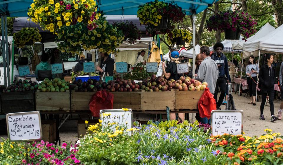 NYC’s legendary Union Square Greenmarket turns 50 this Friday, July 31, with a massive free evening festival featuring live jazz, a pop-up beer garden, and a 6 pm cake cutting