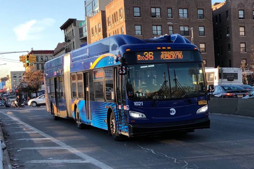 Autobús Bx36 de Nueva York