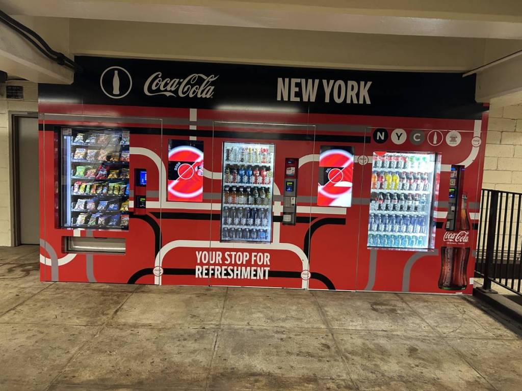 26 U-Bahn-Stationen in NYC bekommen brandneue Snack- und Getränkeautomaten – schau mal nach, ob deine dabei ist