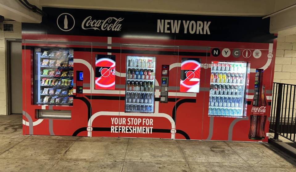 26 NYC subway stations are getting brand new snack and drink vending machines—see if yours made the list