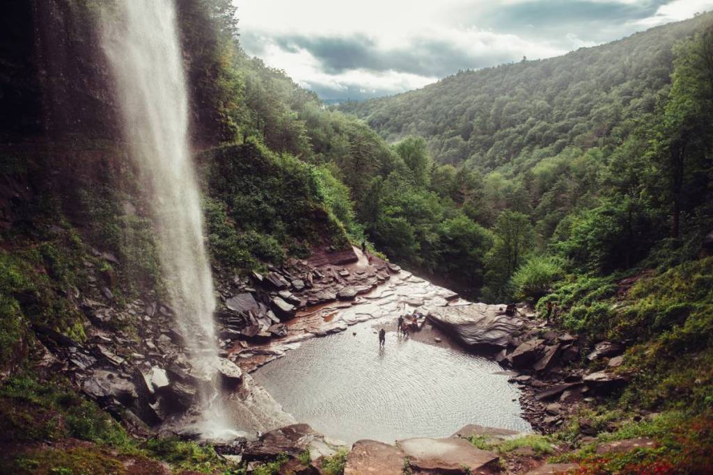 Las cataratas de Kaaterskill y Clove