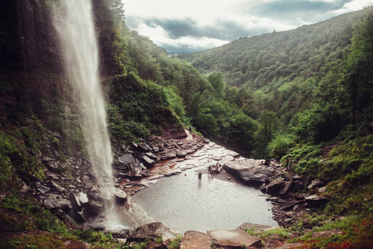 This 18-mile path was just named NY's ‘most picturesque bike trail' — connecting a 260-foot waterfall, the second-highest peak in the Catskills, & more just 3 hours from NYC