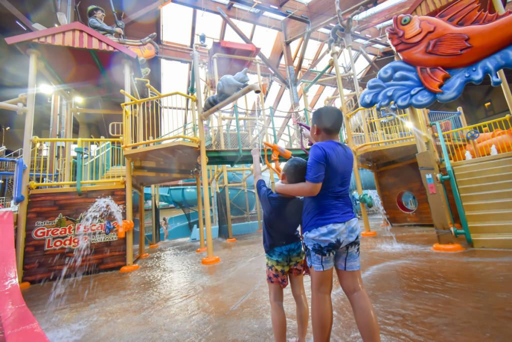 This massive indoor waterpark in Upstate NY is kept at a tropical 82 degrees year-round