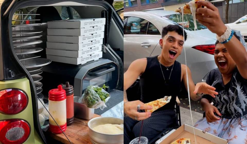 Smart Car Pizzeria NYC: Bekijk Pizza Pod in actie